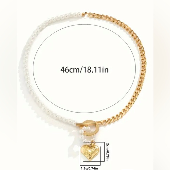 Razered Baroque Simulated Pearls Long Tassel Pendant Necklace For Women - Picture 3 of 3